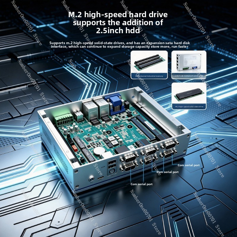Fanless Embedded Industrial Mi - Fanless Industrial Pc Rs485 Core I7 评论和价格